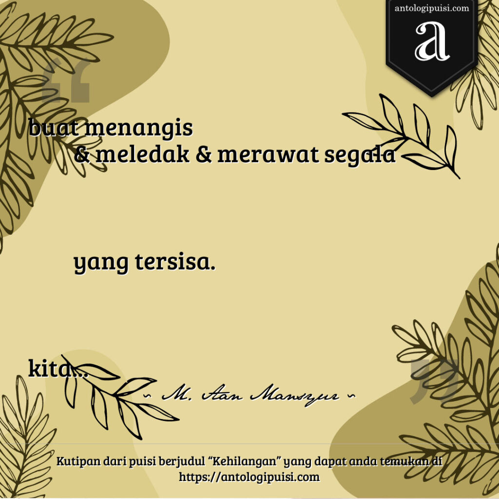 Kata-kata Patah Hati