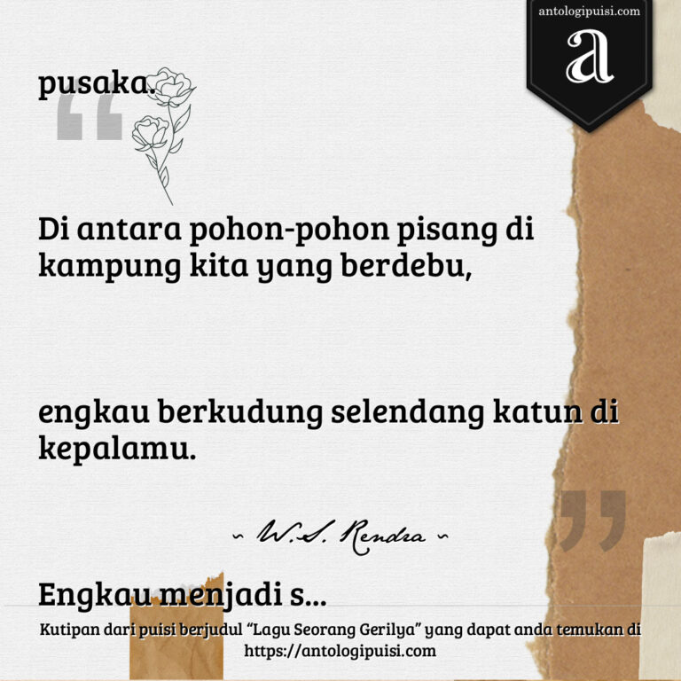 Lagu Seorang Gerilya