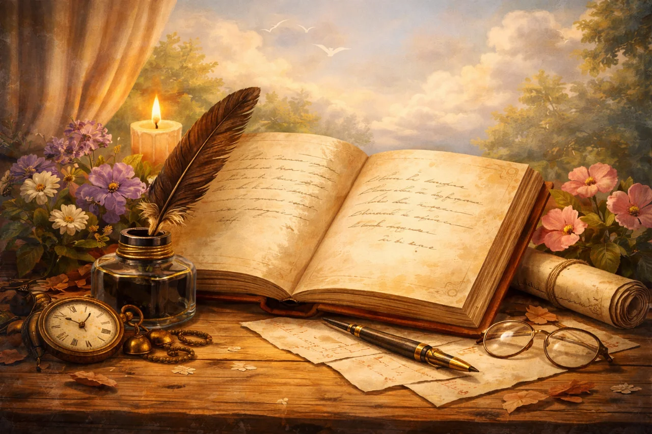 background penggalan puisi