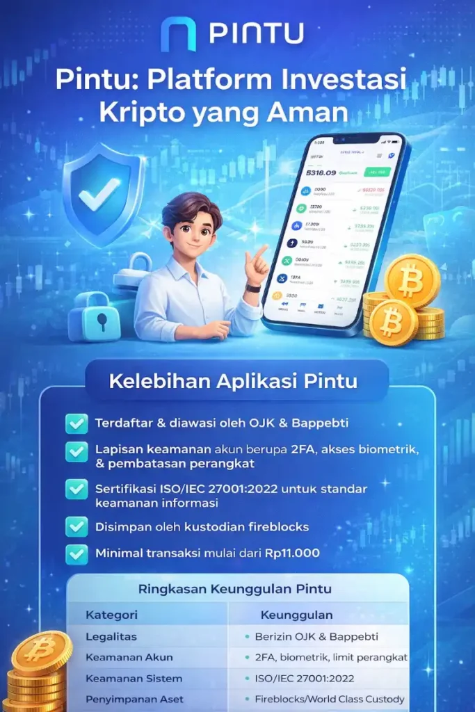 pintu aplikasi kripto yang aman